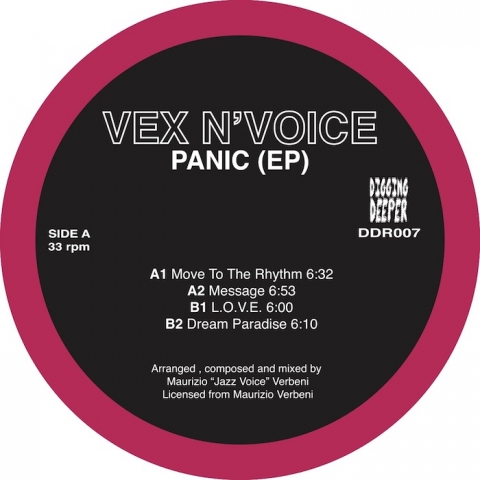 ( DDR 007 ) VEX N' VOICE - Panic EP ( 12" ) Digging Deeper Music